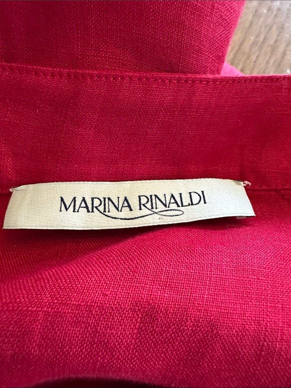 MARINA RINALDI Linen Dress - Picture 3 of 7